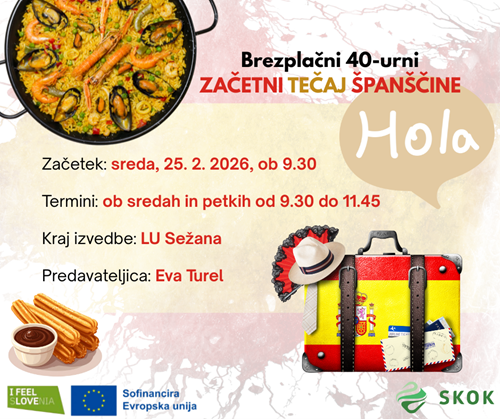 Vabljeni na začetni tečaj španščine